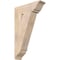 Ekena Millwork Traditional Traditional Smooth Bracket, Douglas Fir, 5 1/2"W x 20"D x 32"H BKT06X20X32TRA01SDF - alternate 1
